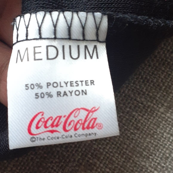 NWT Coco cola black  shorts set size medium - Picture 6 of 12